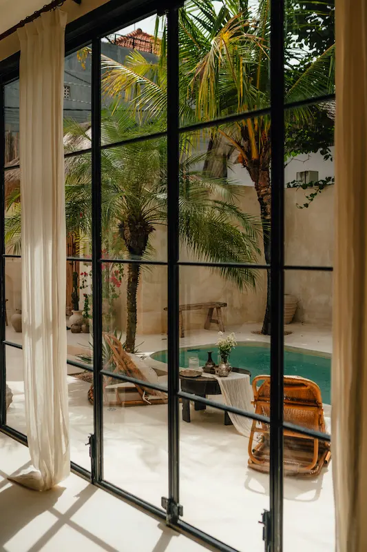 casas abiertas al exterior
